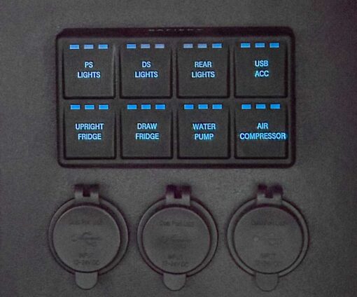 STAR-switch - SP8 button CAN Rubber IP67 - Image 2