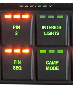 STAR-switch - SP8 button CAN Rubber IP67