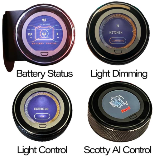 STAR-touch Round Display